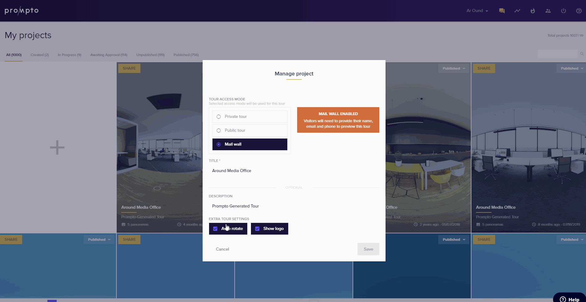 How to autorotate a picture automatically.
